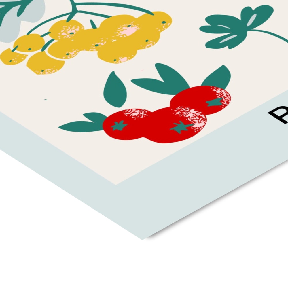 Affiche ''Fruit Market Paris'' sans cadre - 70 x 100 cm