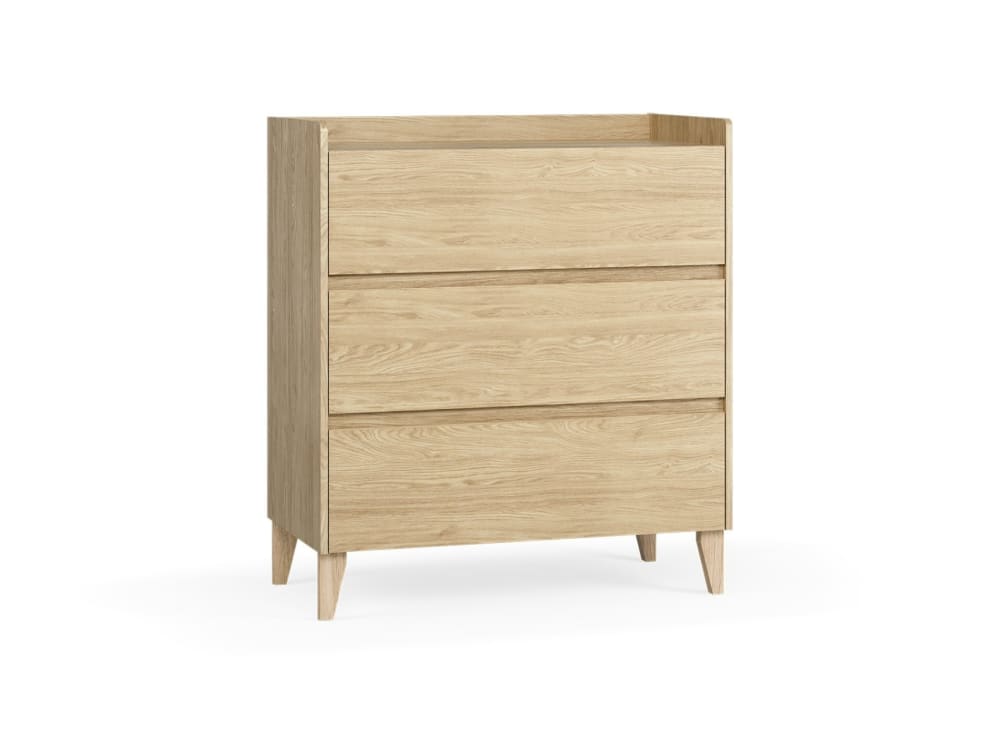 Commode 3 tiroirs Chêne