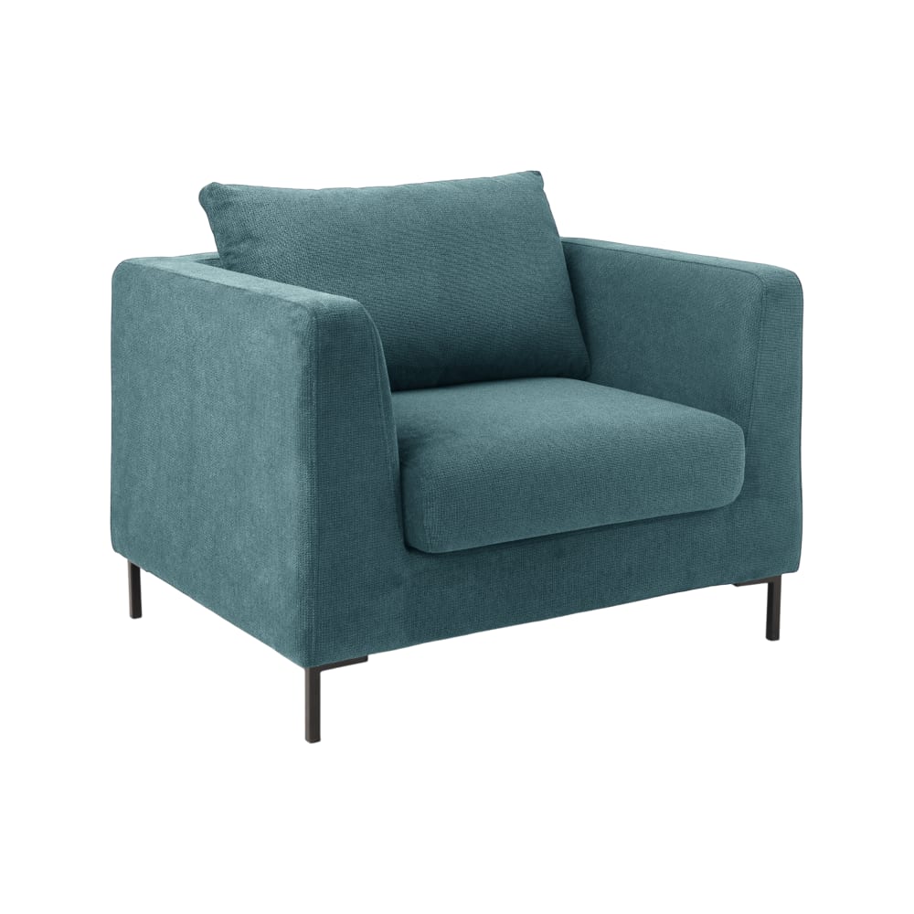 Fauteuil en tissu océan — Beyit