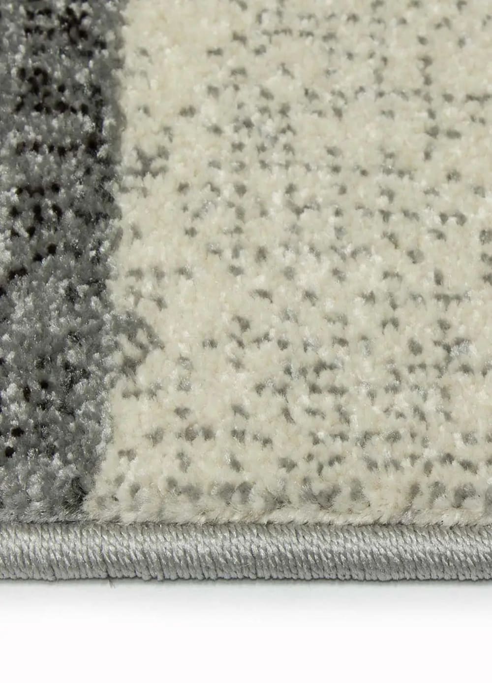 Tapis géométrique gris 190x280 cm — vue 4