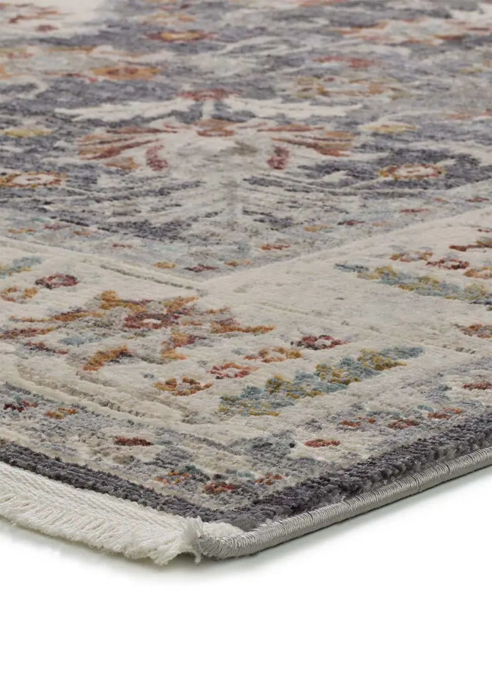 Tapis vintage oriental gris 120x170 cm — vue 4