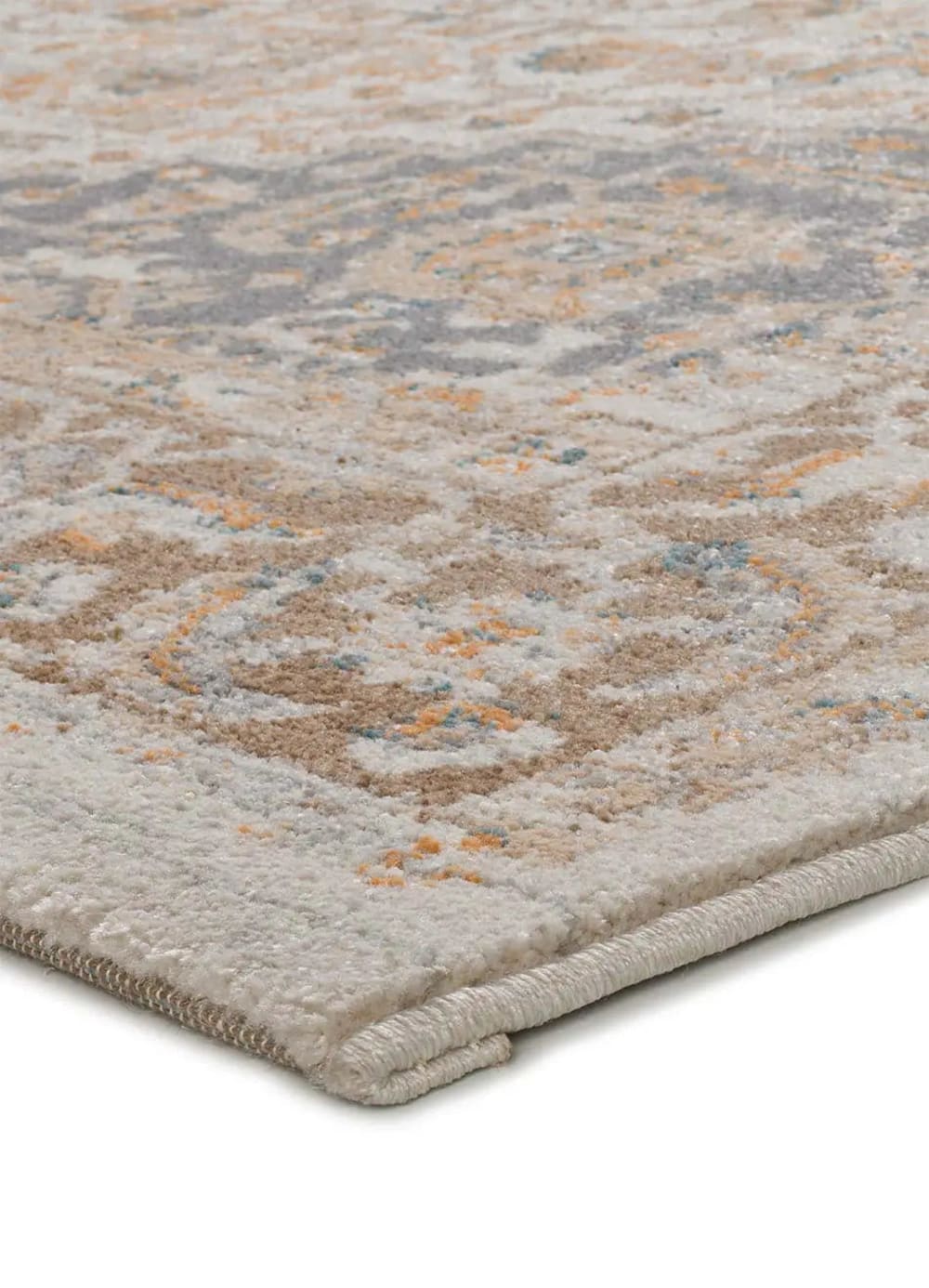 Tapis vintage oriental beige/gris 133x190 cm — vue 4