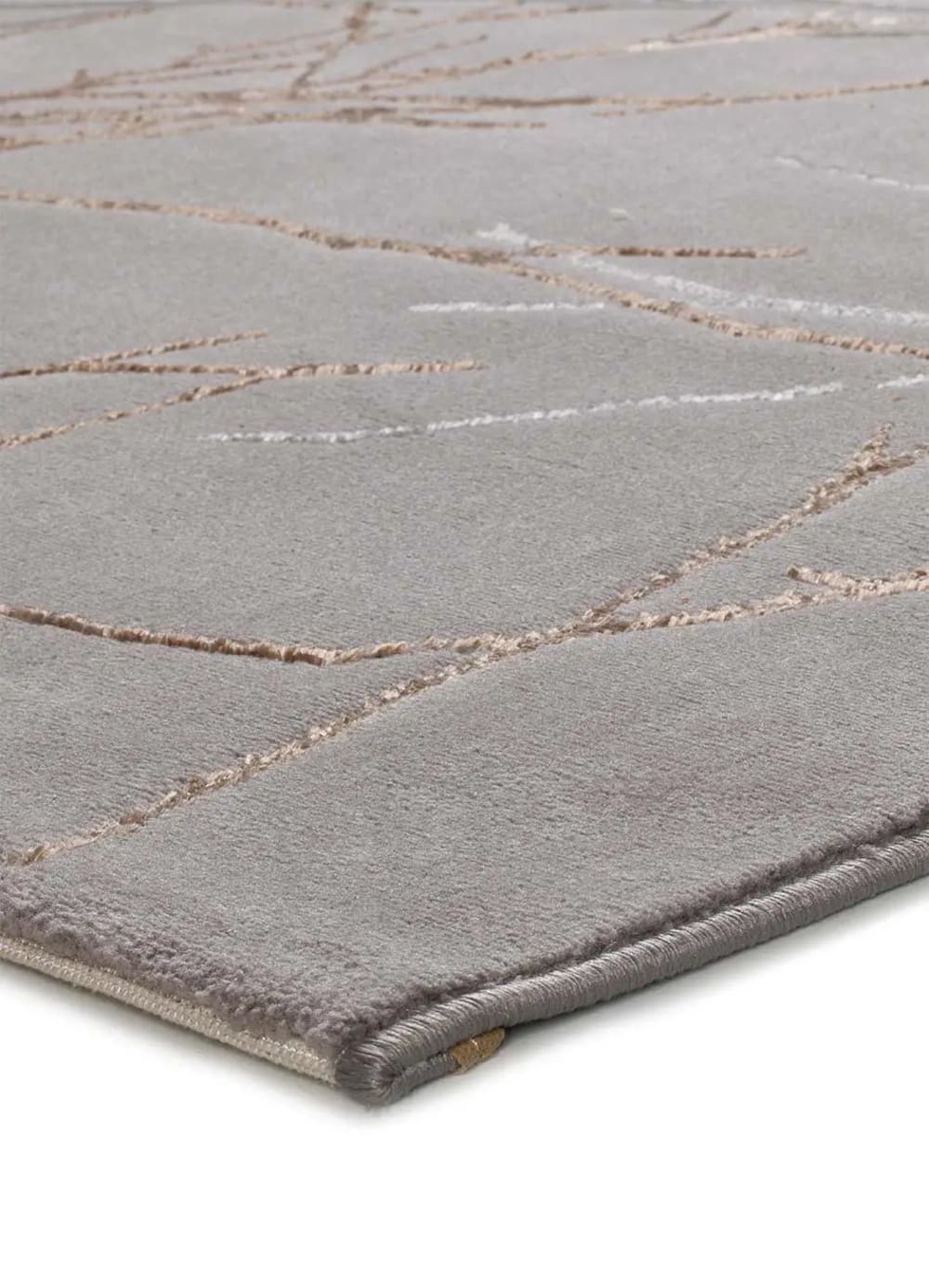 Tapis effet marbre gris 160x230 cm — vue 4