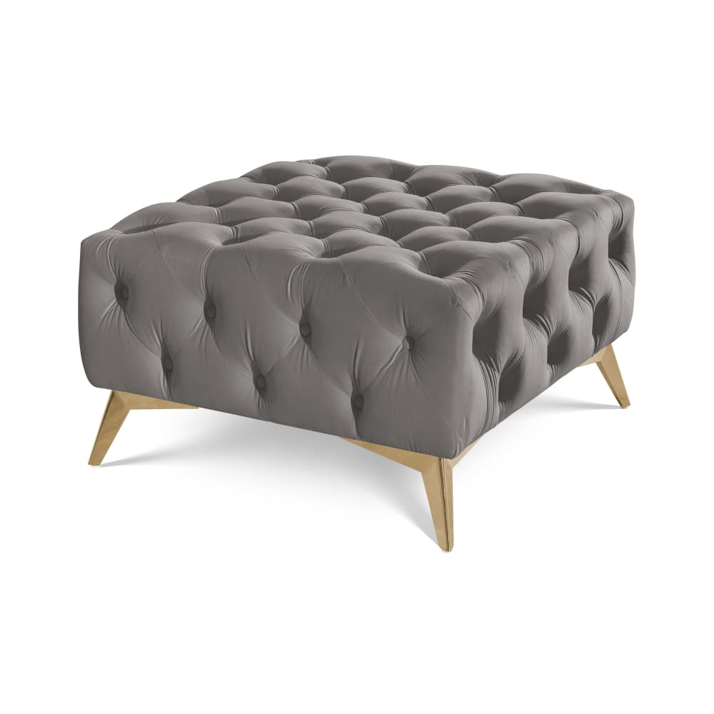 Repose-pieds Chesterfield - pieds