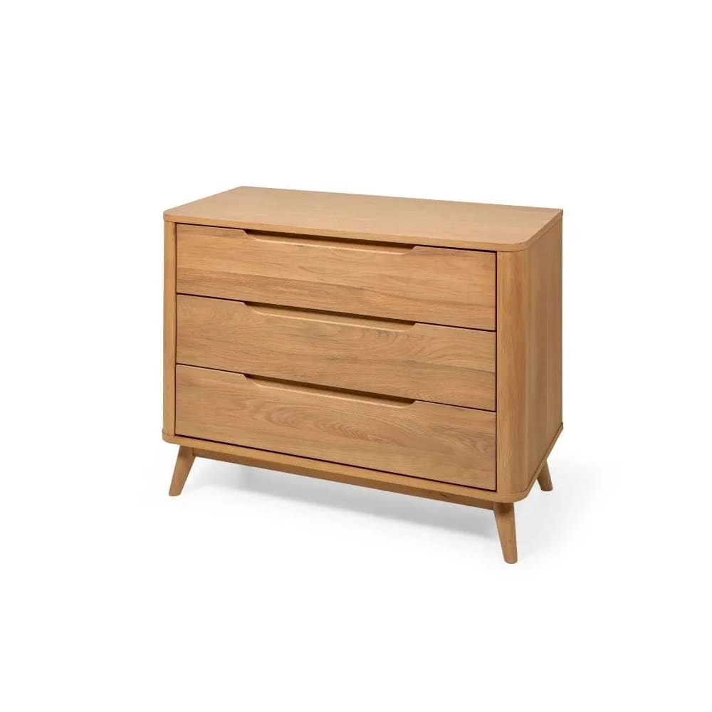 Commode en chêne massif, - mat