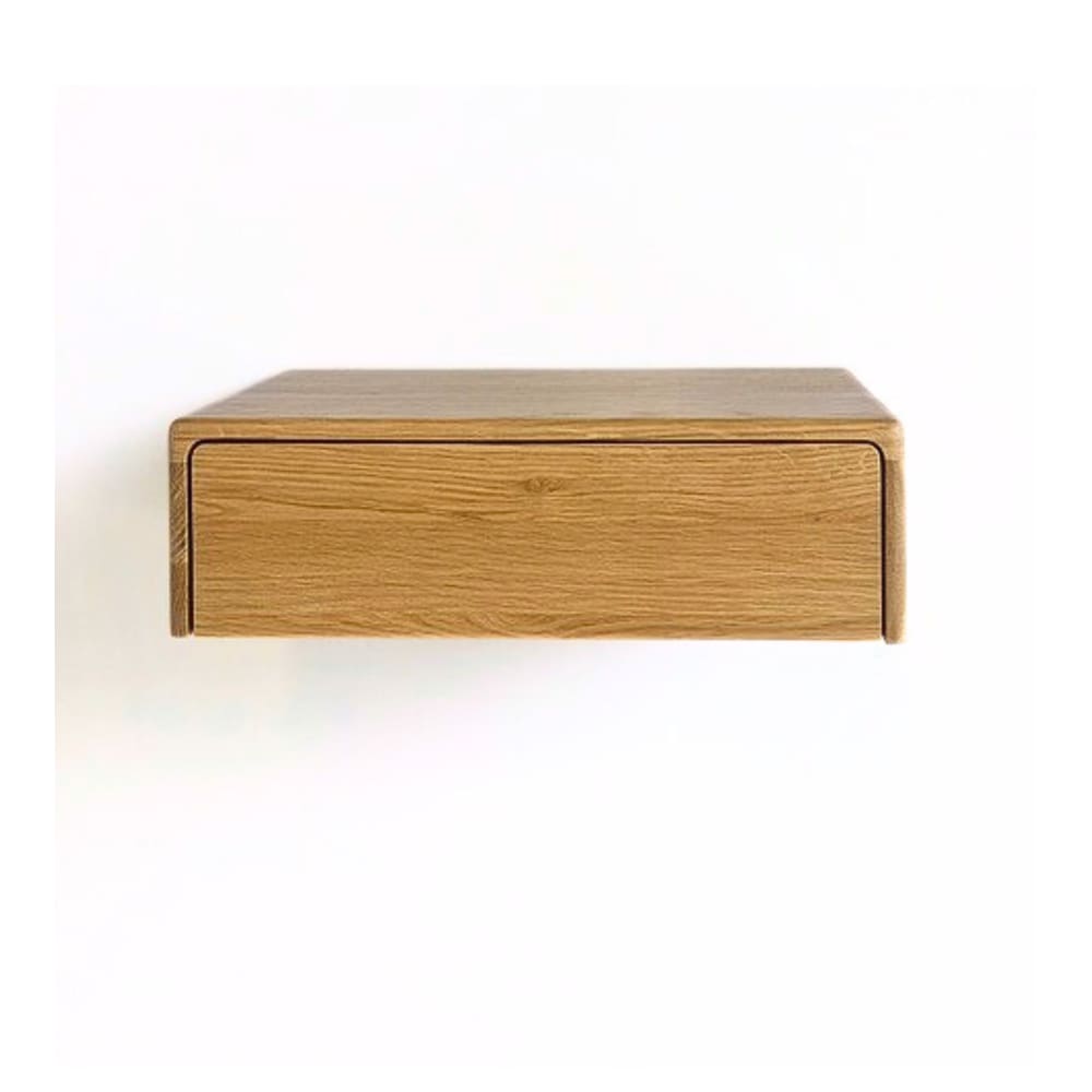 Table de chevet murale en chêne massif