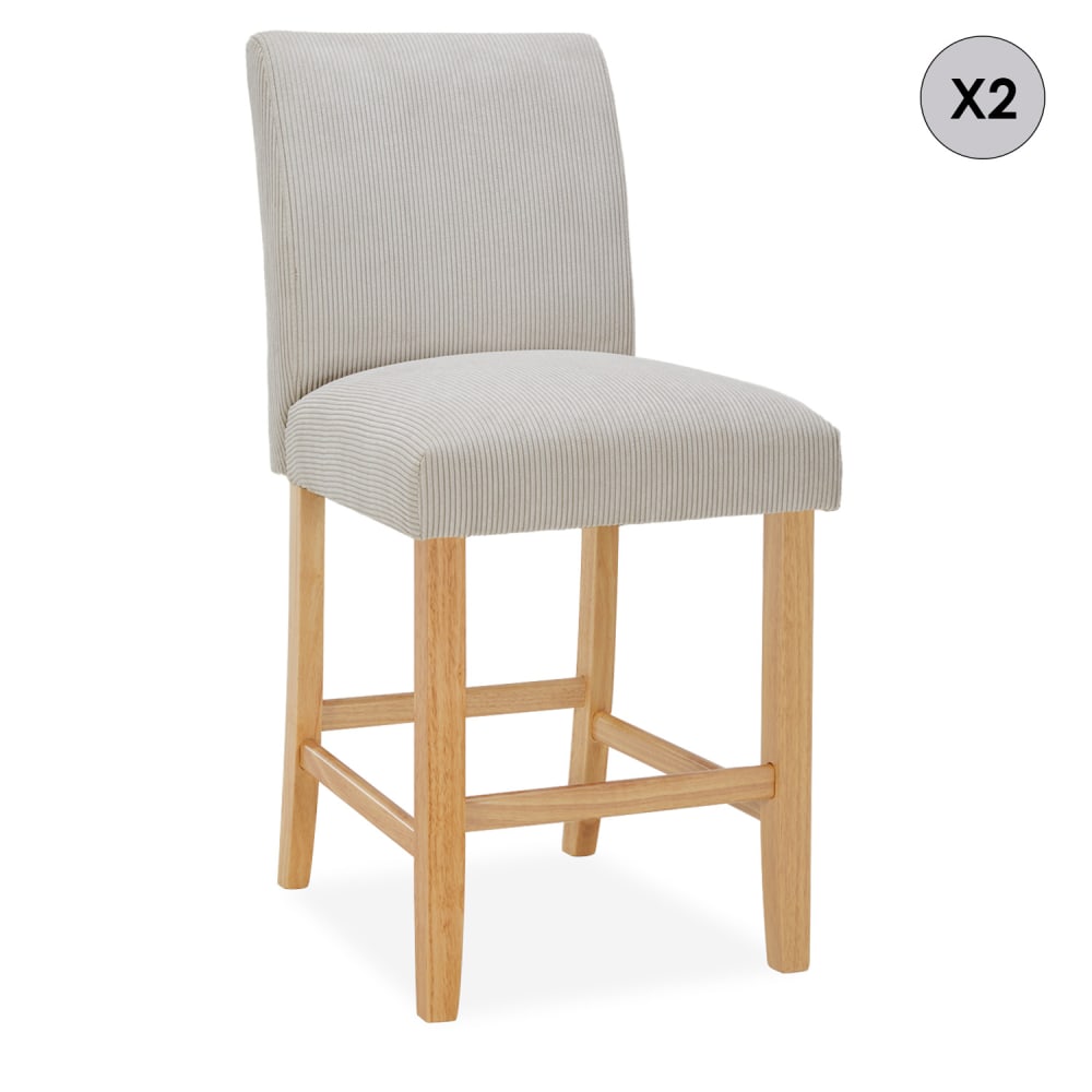 Lot 2 chaises bar