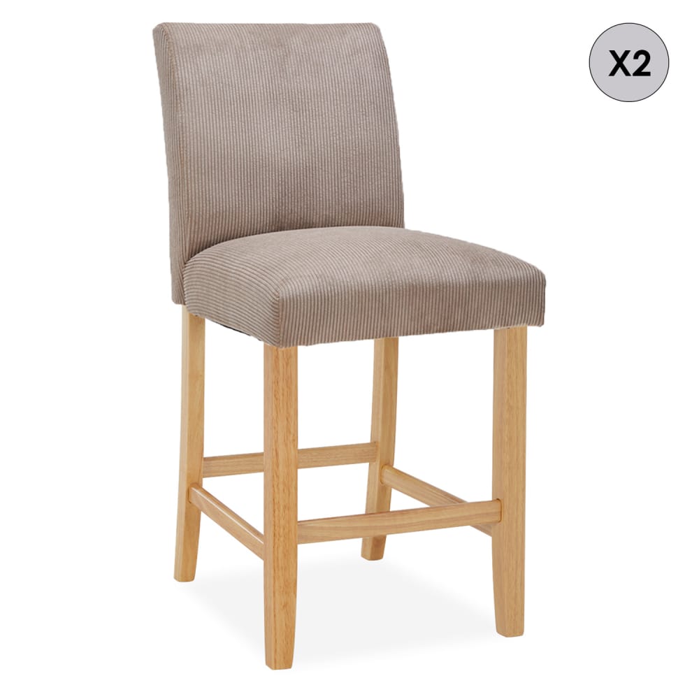 Lot 2 chaises bar