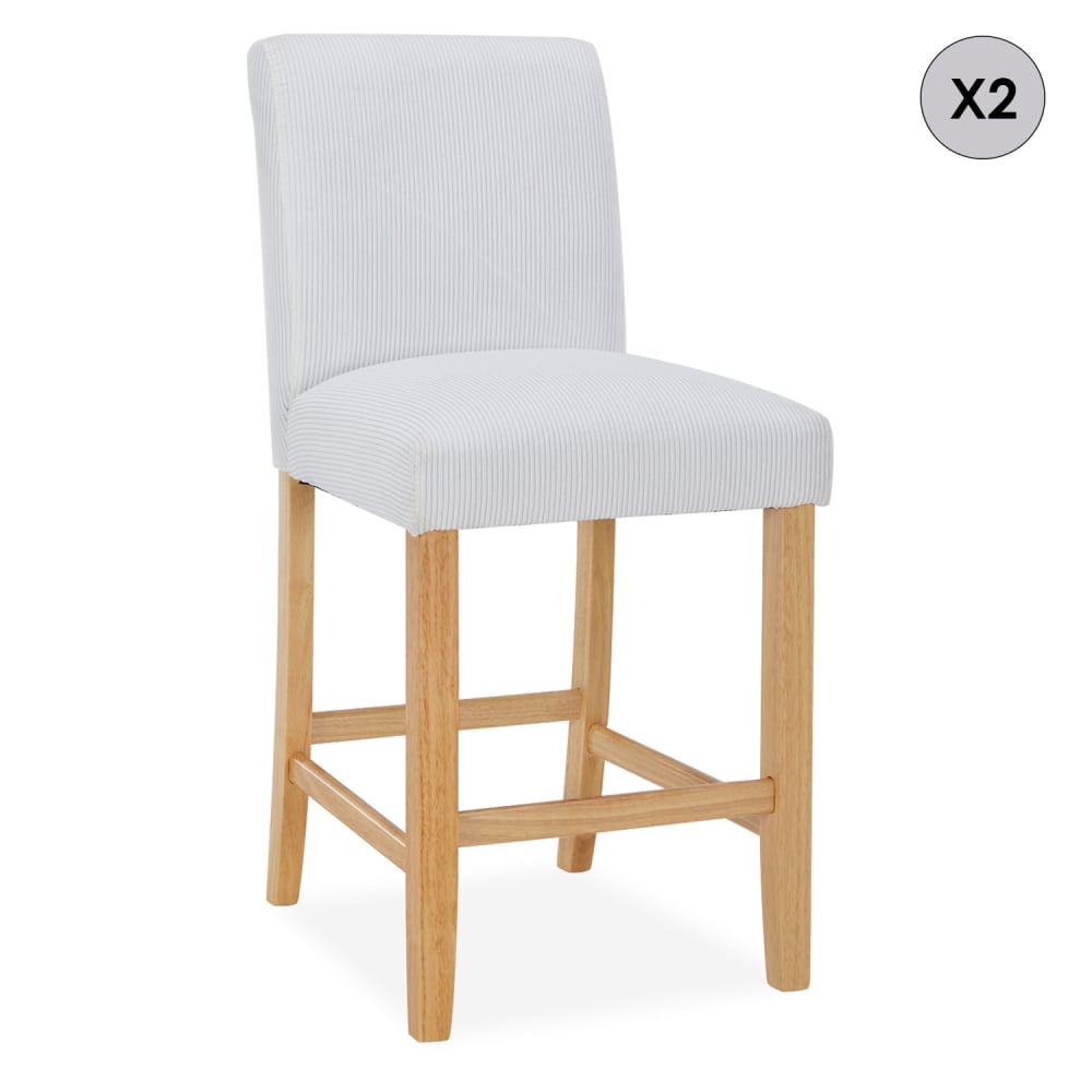Lot 2 chaises bar