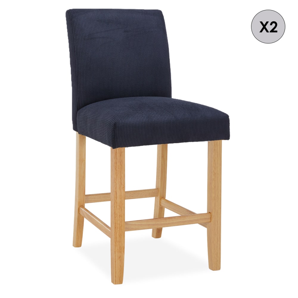 Lot 2 chaises bar