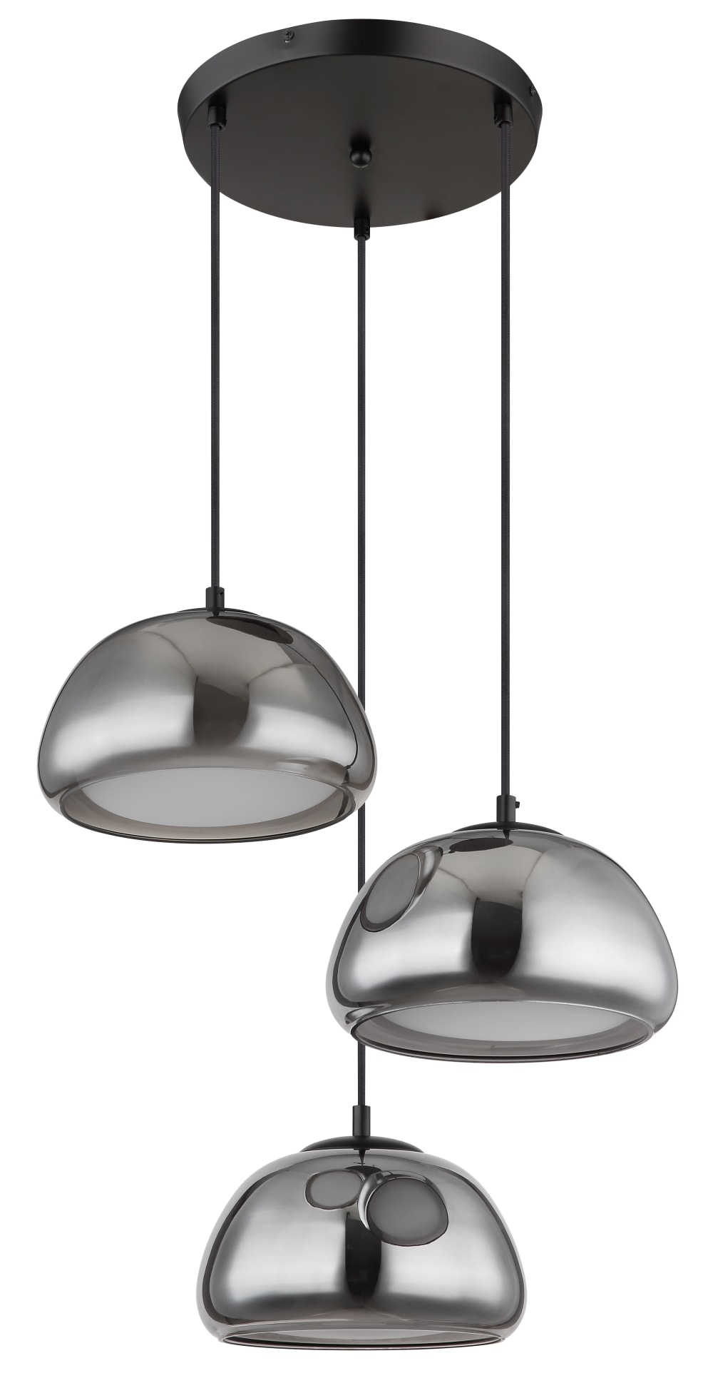 Suspension métal noir mat, 120cm — vue 4