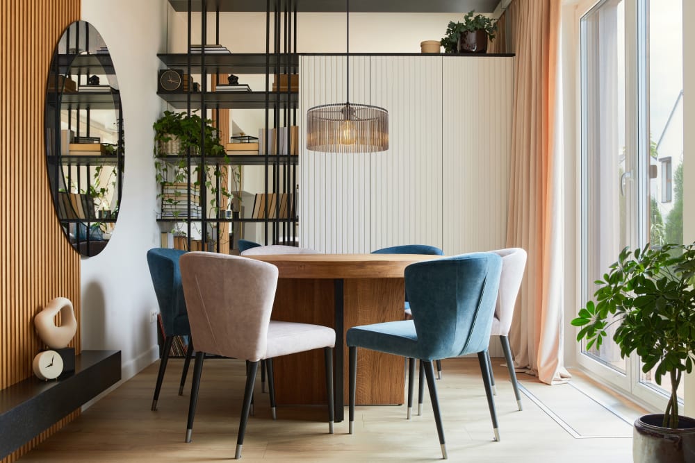 Suspension métal noir mat, 135cm — vue 3