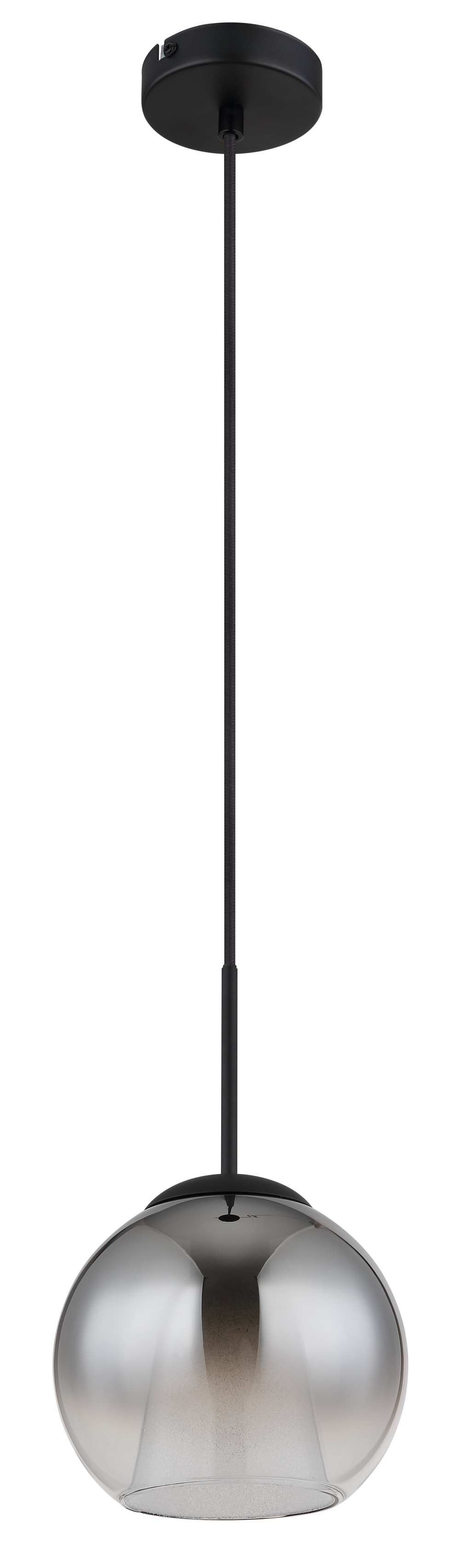 Suspension métal noir mat, 120cm — vue 4