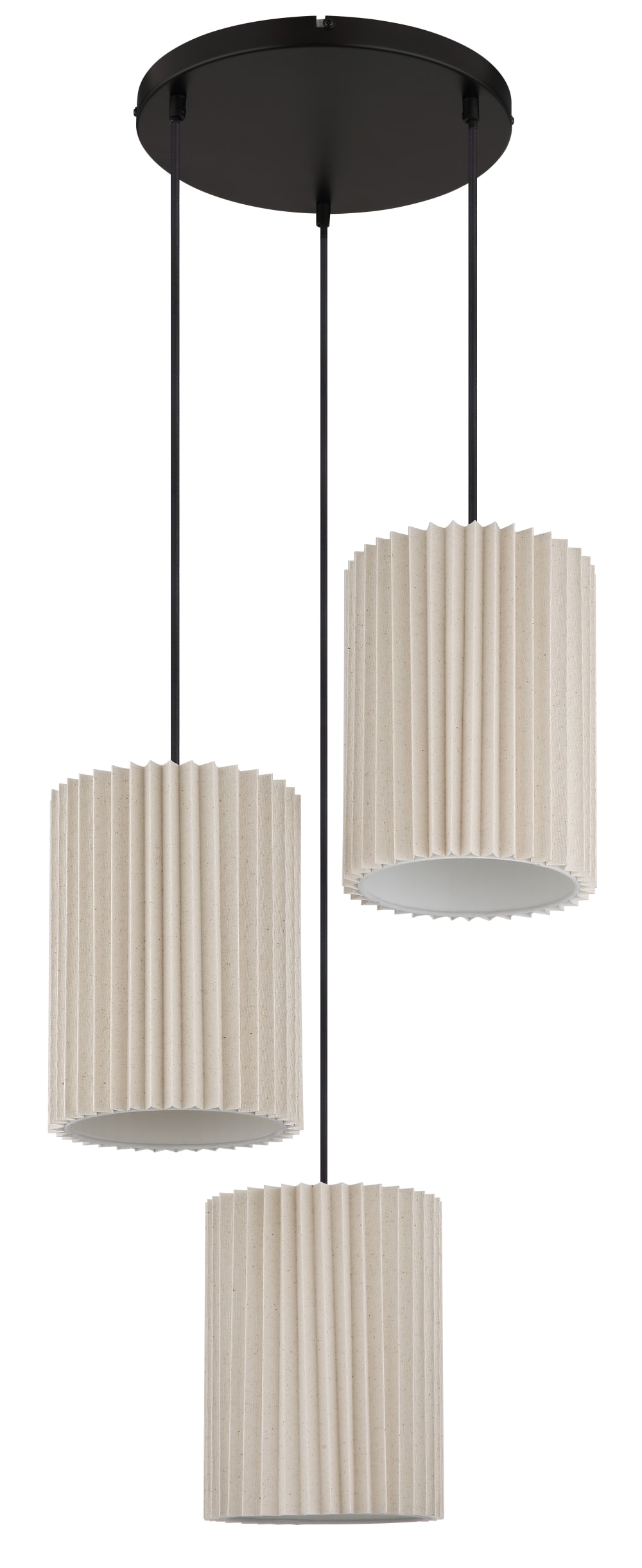 Suspension métal noir mat, 120cm — vue 4
