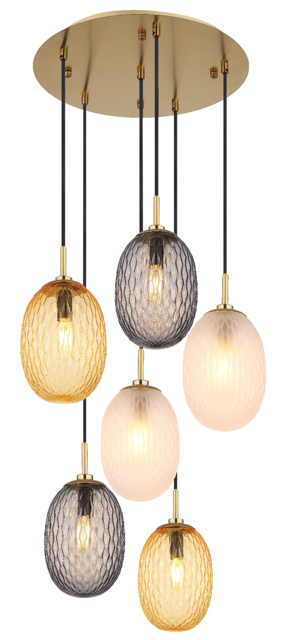 Suspension métal couleur - 120cm