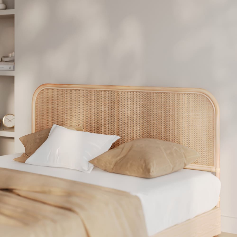 Tête de lit en rotin et cannage 160 cm