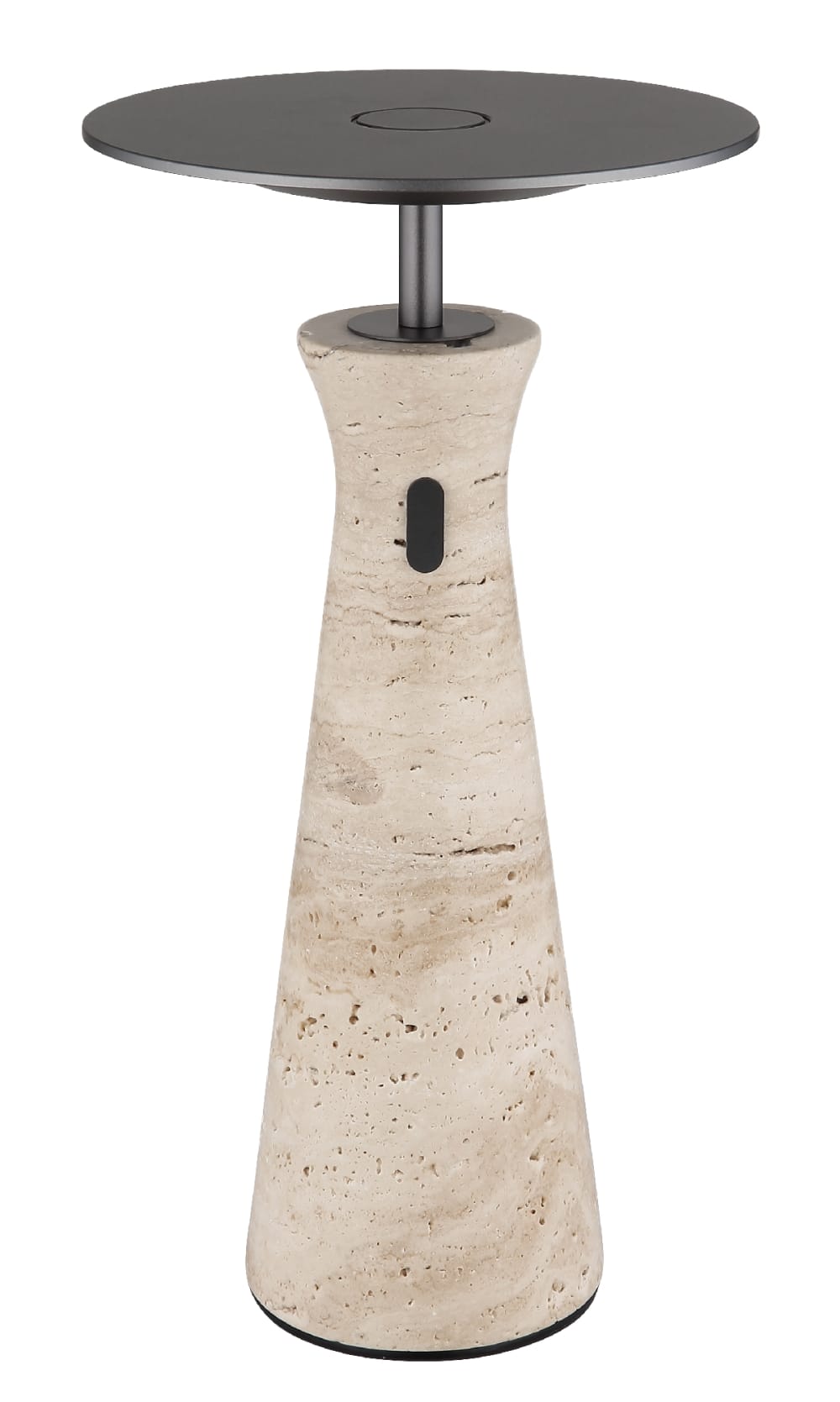 Lampe à poser Pierre de Travertin gris, 33,6cm — vue 4