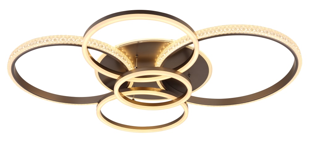 Plafonnier métal anthracite mat, 12cm