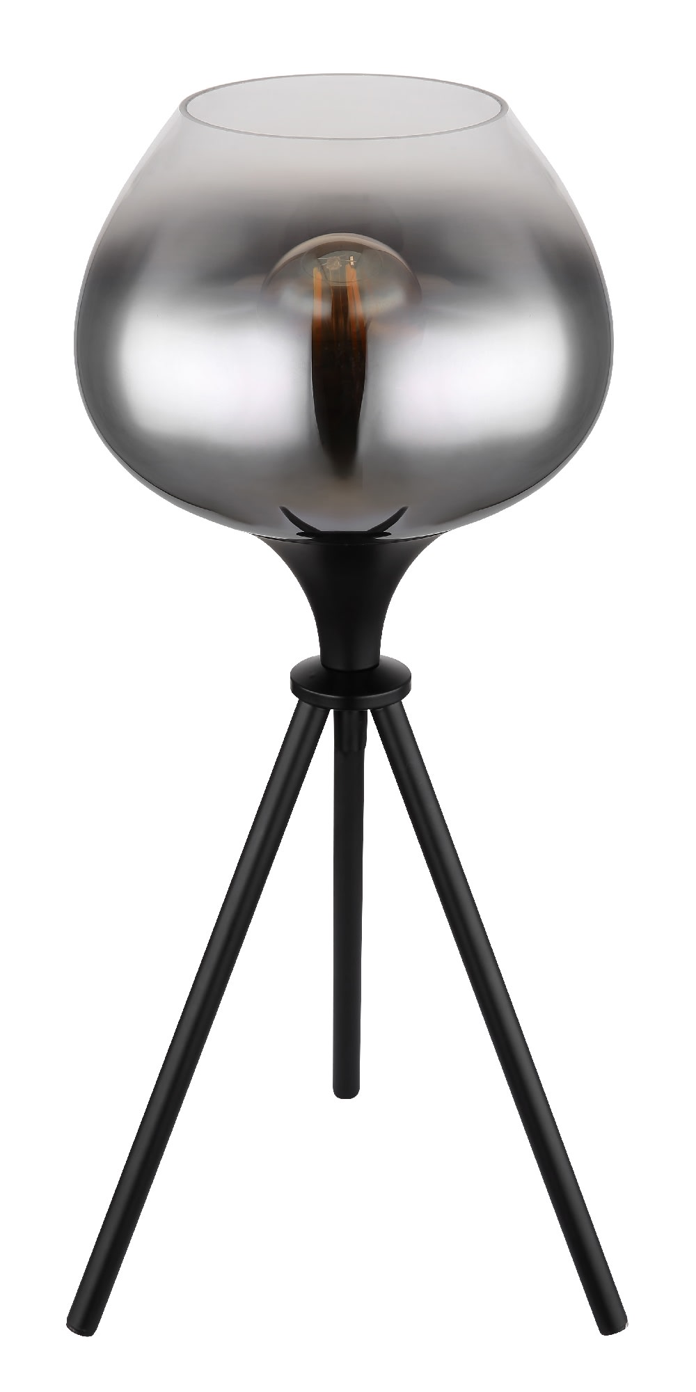Lampe à poser métal noir mat, 45cm — vue 4