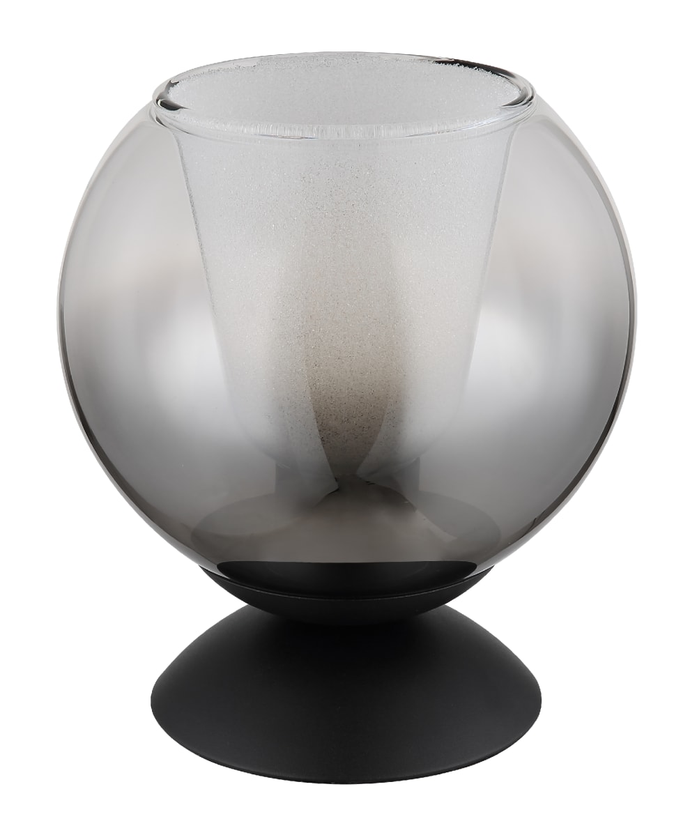 Lampe à poser métal noir mat,19cm — vue 4