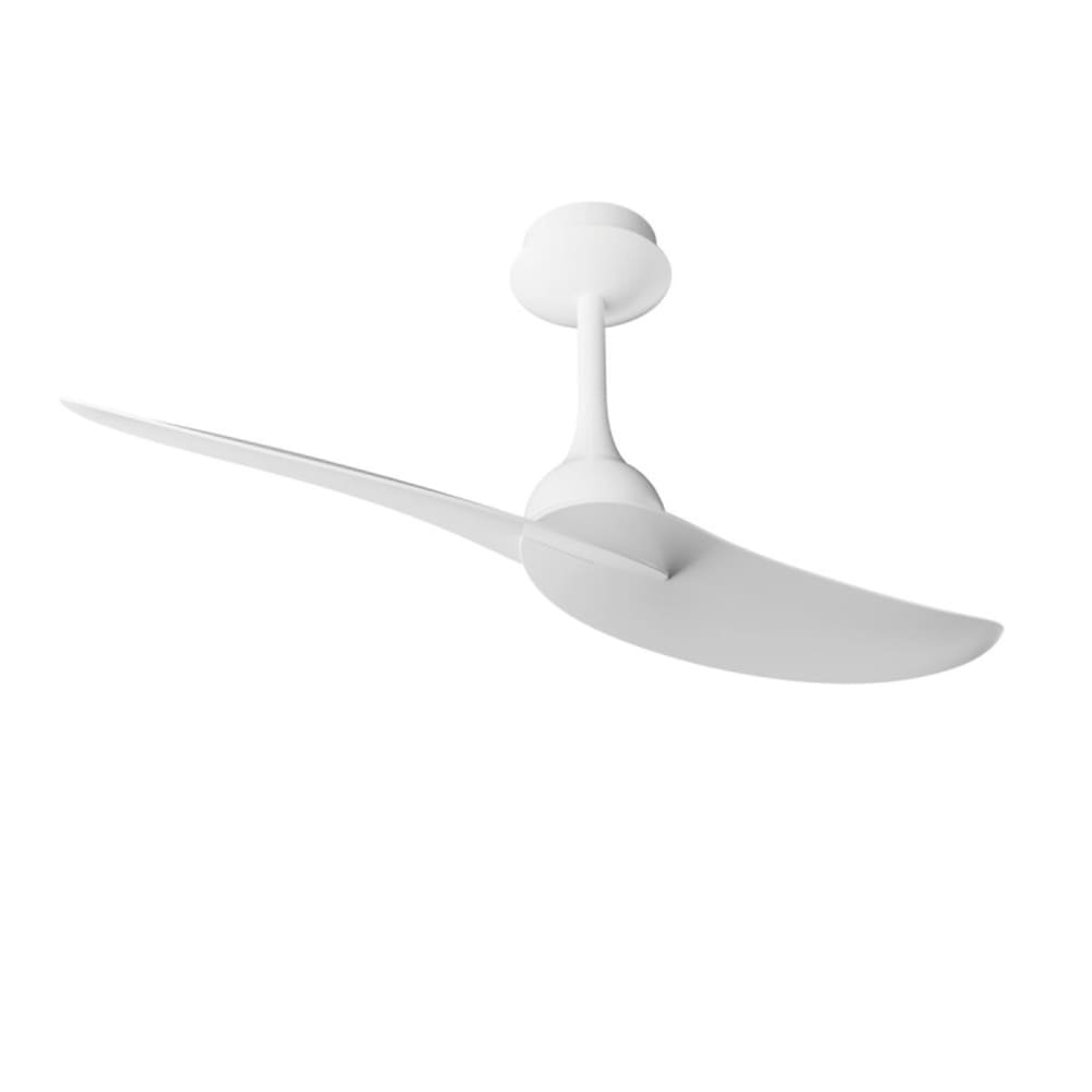 Ventilateur en métal blanc