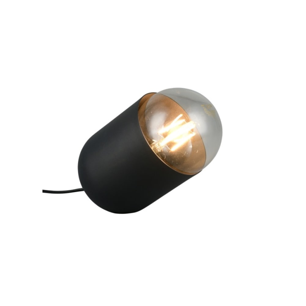 Lampe design en métal noir Lampe design en métal noir