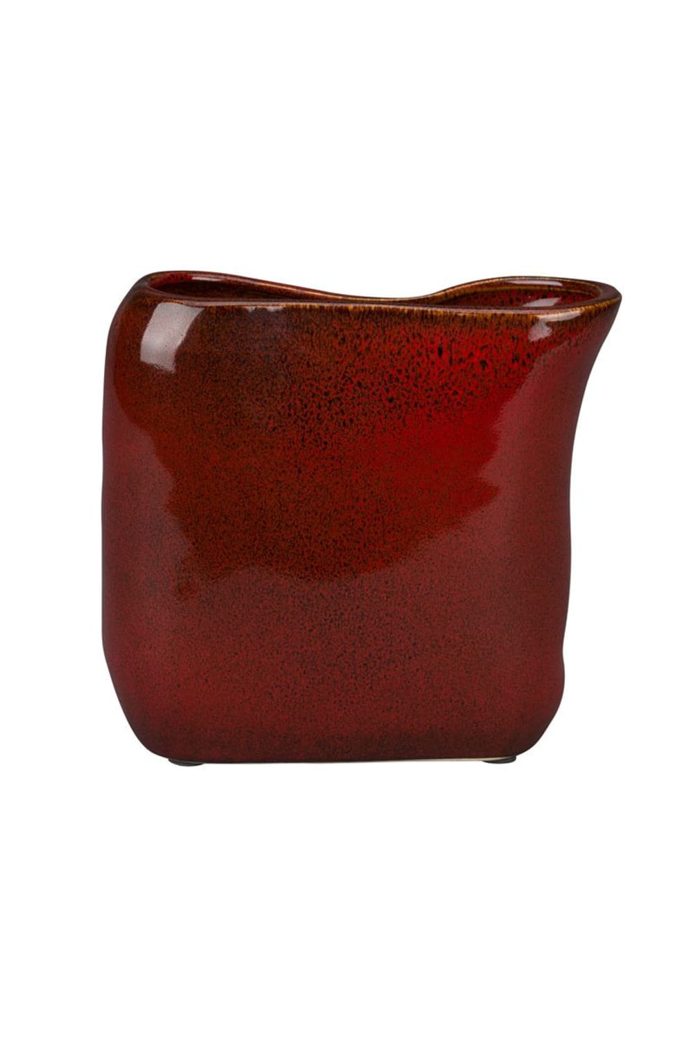Vase et Pot en céramique rouge