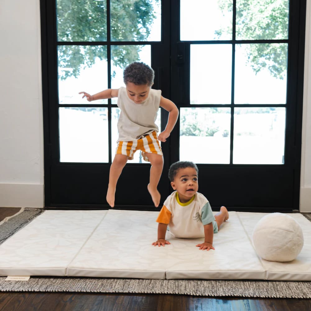 Tapis de gym en mousse rose 122x183 cm