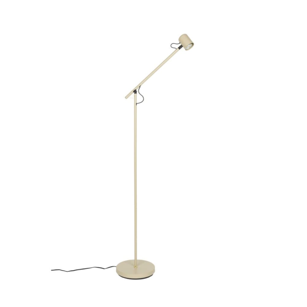 Lampadaire design en métal beige — vue 3