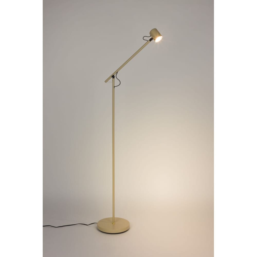 Lampadaire design en métal beige — vue 4