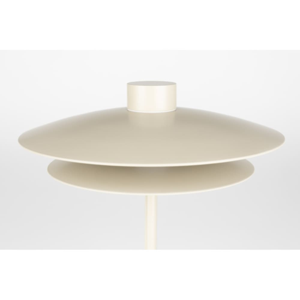 Lampe design en métal beige — vue 4