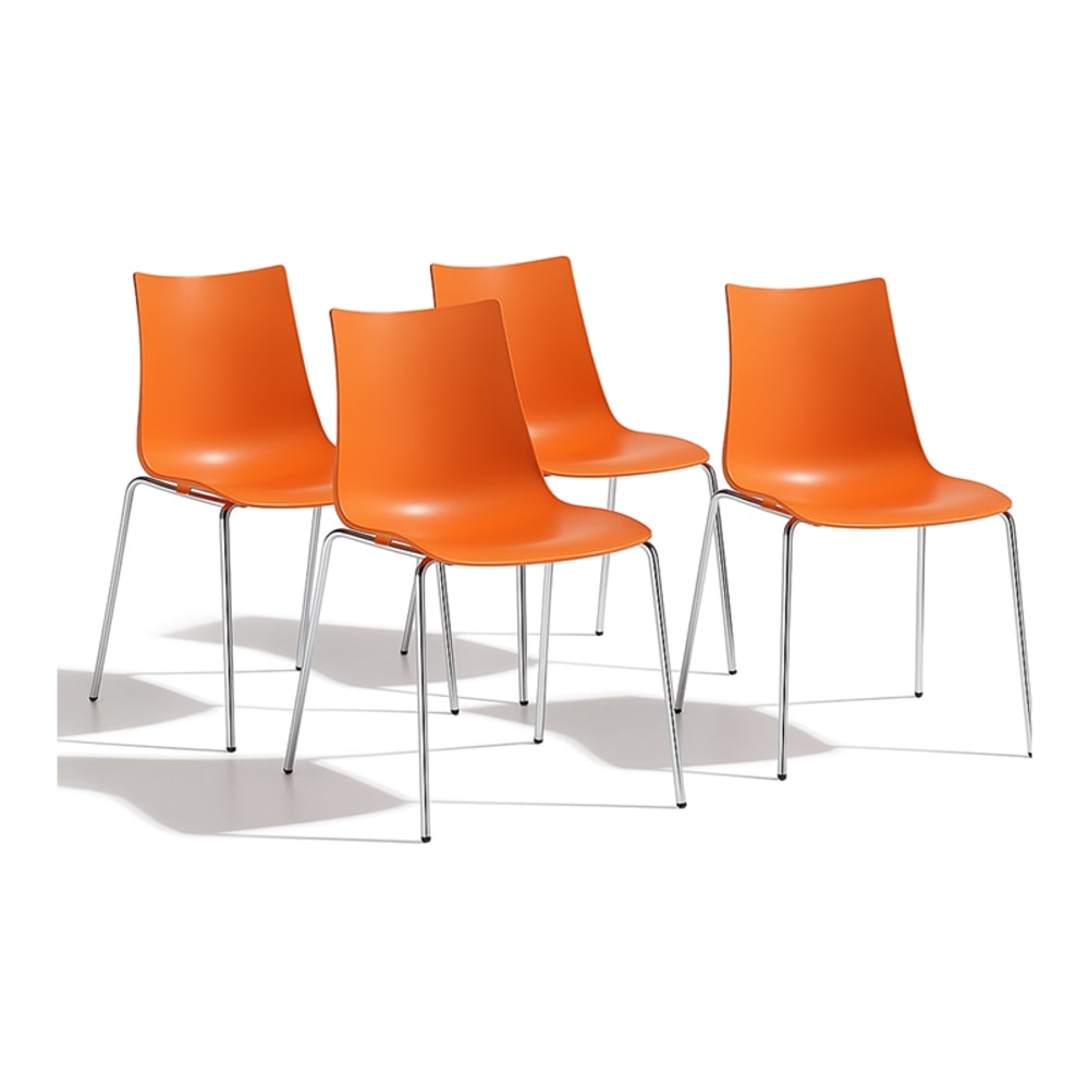 Lot de 4 chaises design