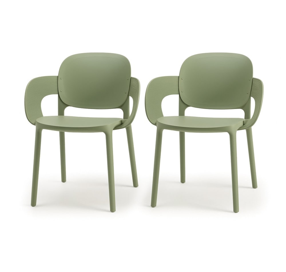 Lot de 2 chaises design