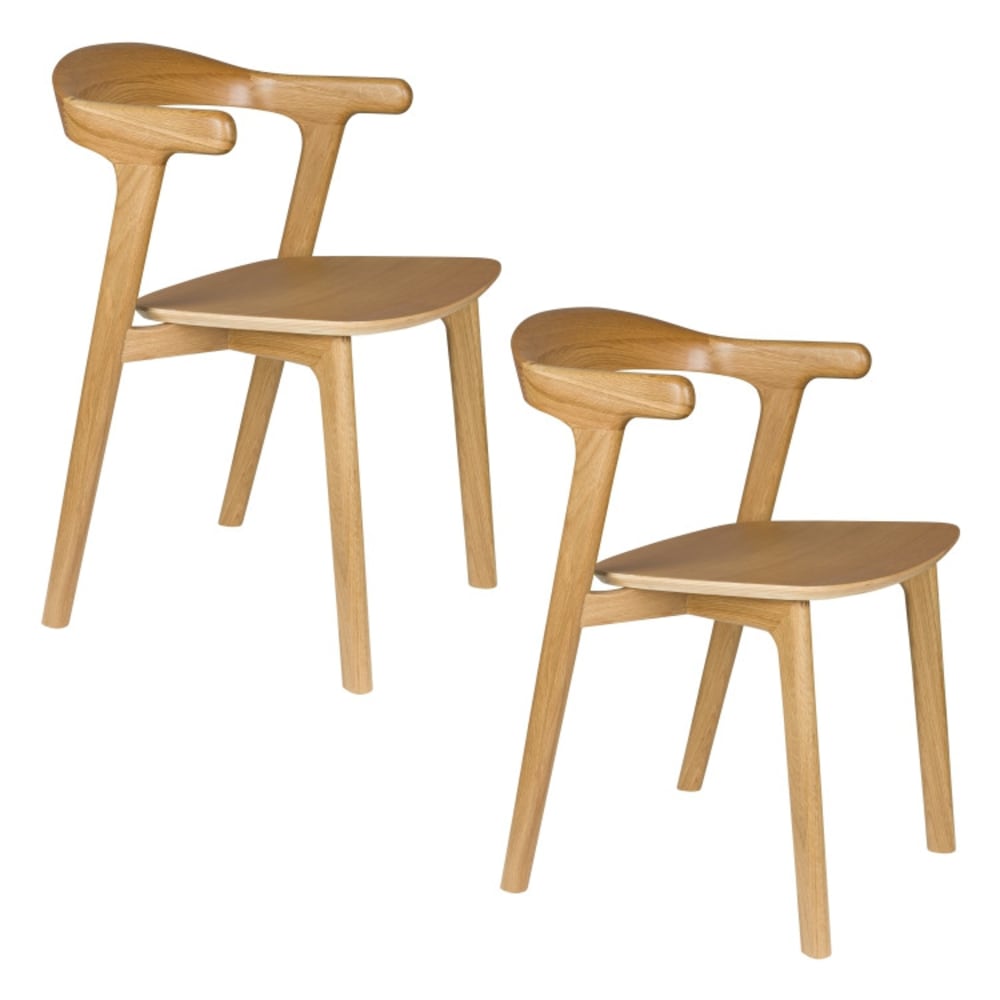 Lot de 2 chaises design