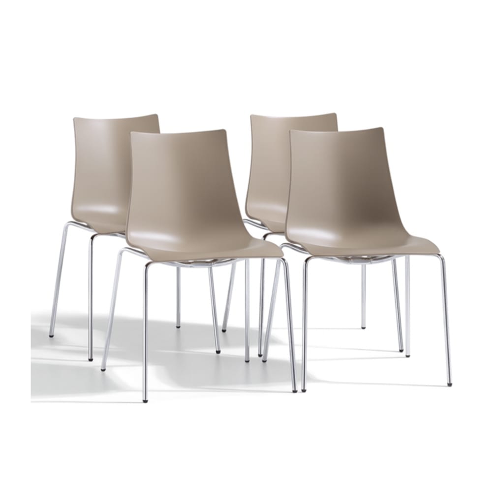 Lot de 4 chaises design