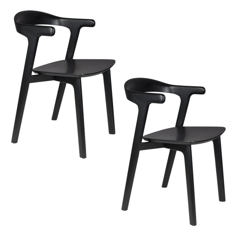 Lot de 2 chaises design