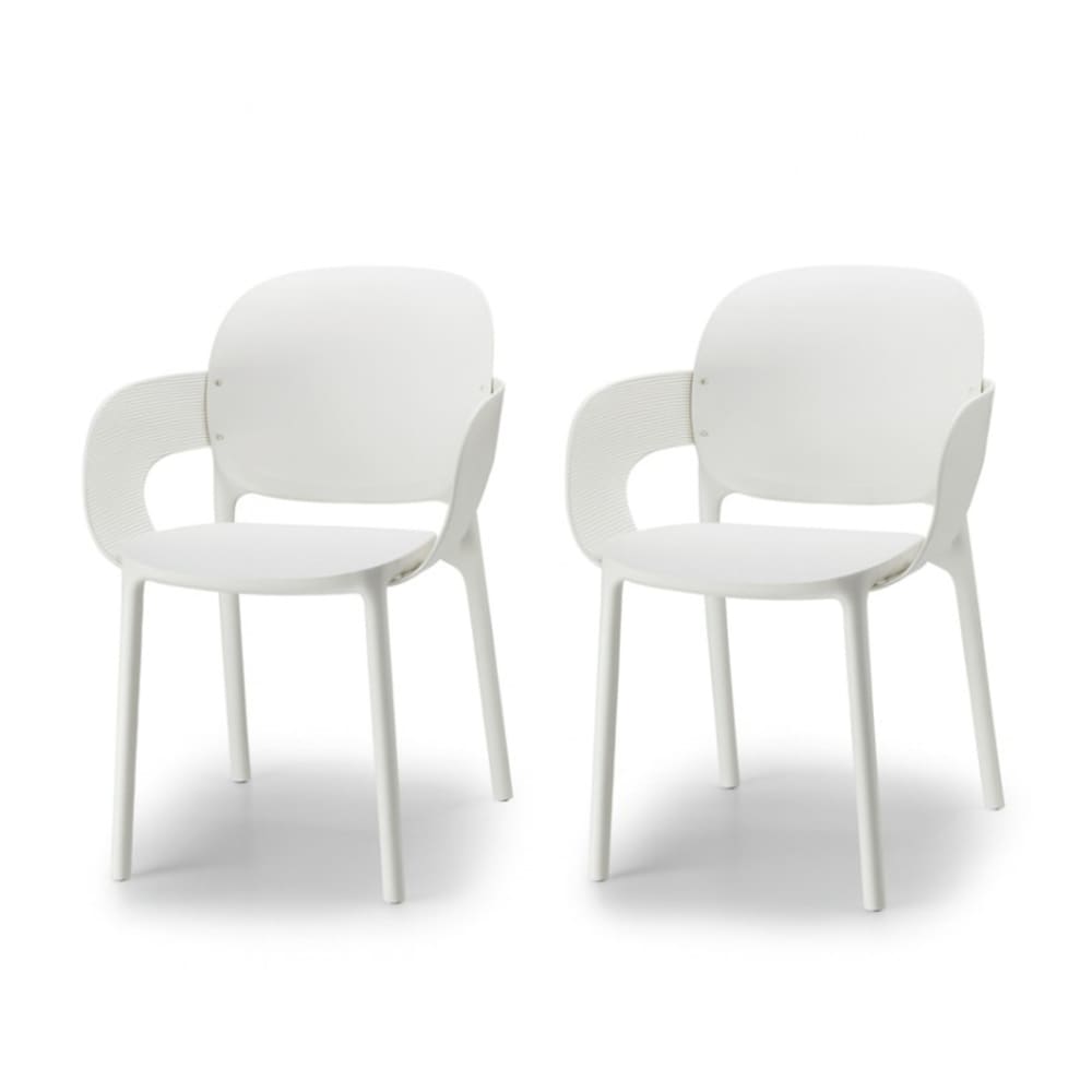 Lot de 2 chaises design