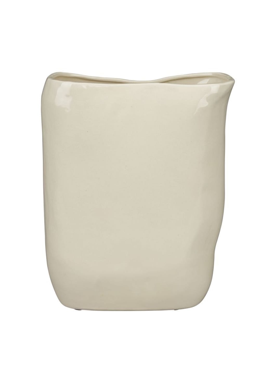 Vase et Pot en céramique beige