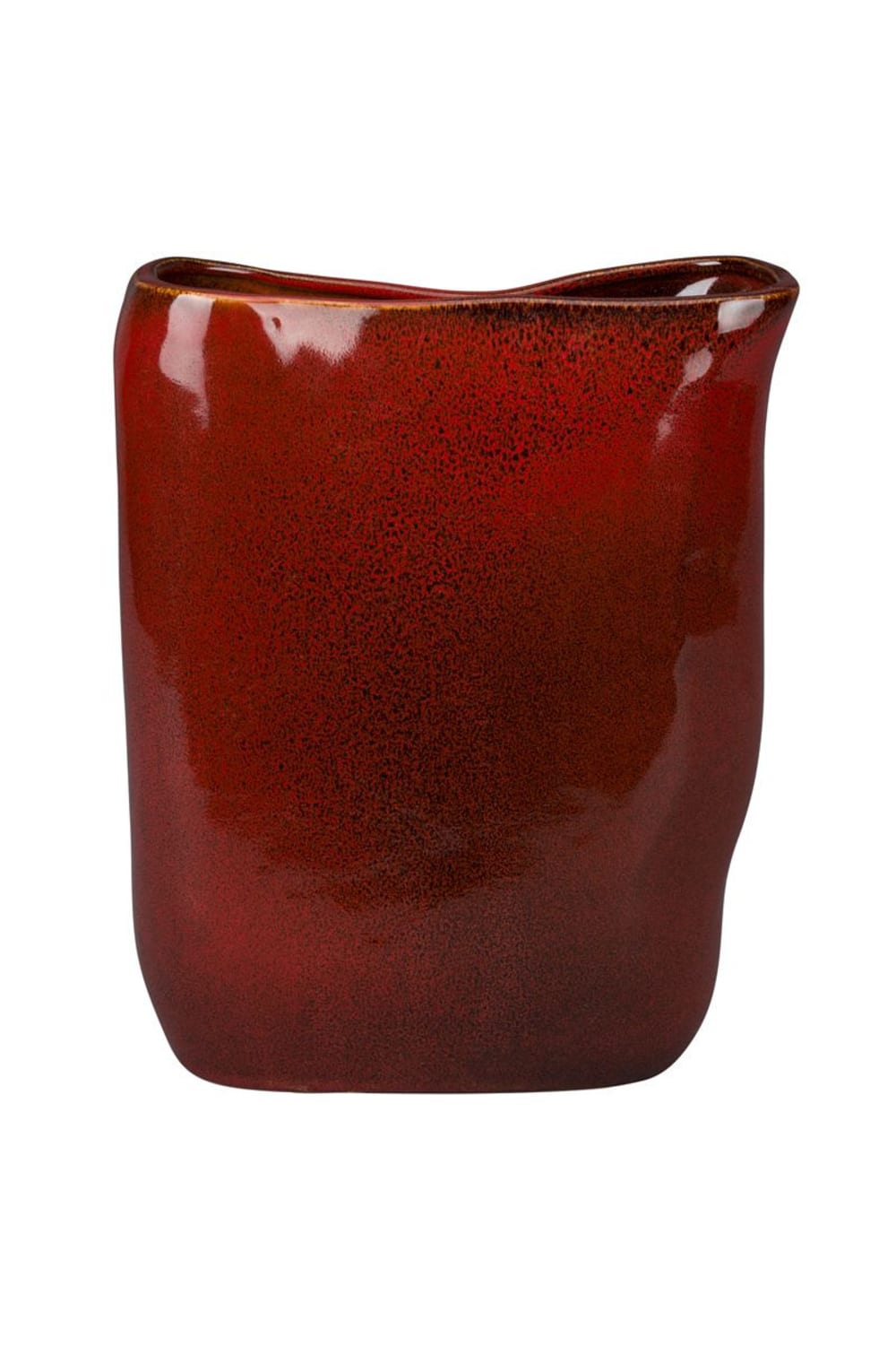 Vase et Pot en céramique rouge