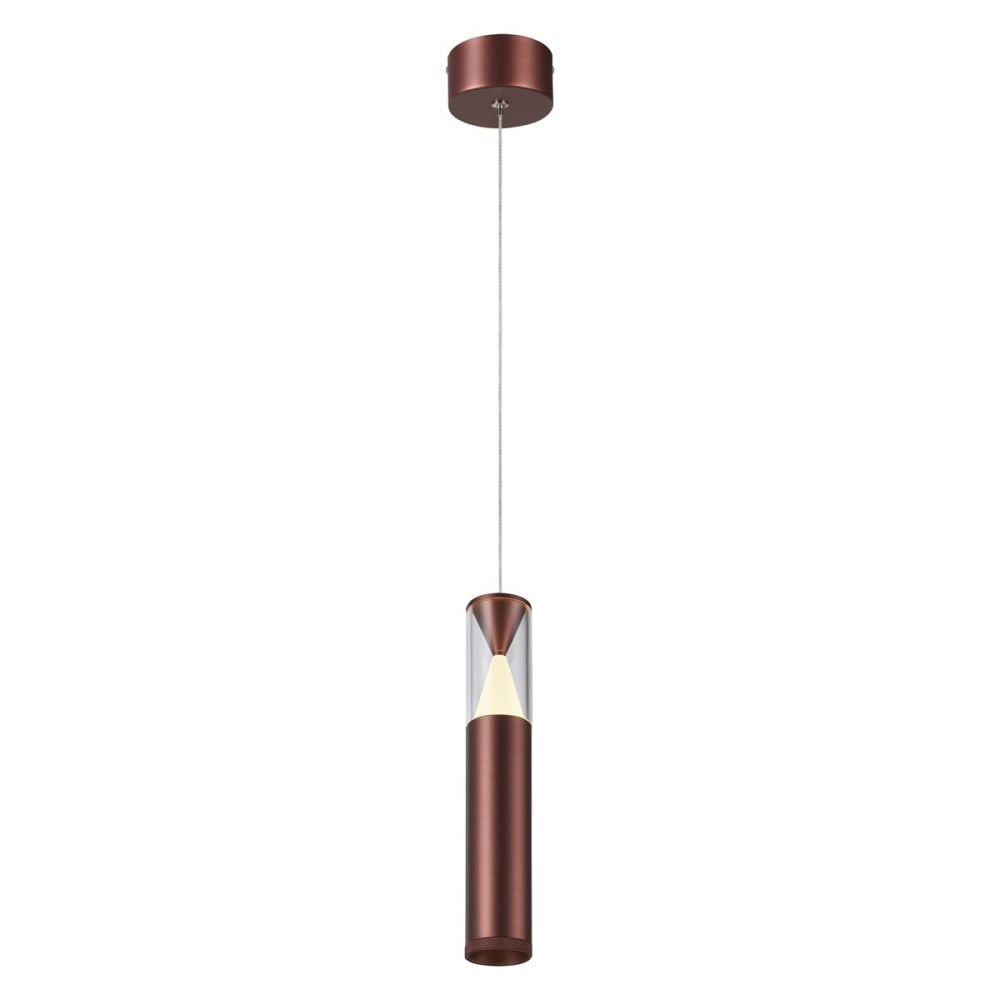 Suspension en aluminium rose
