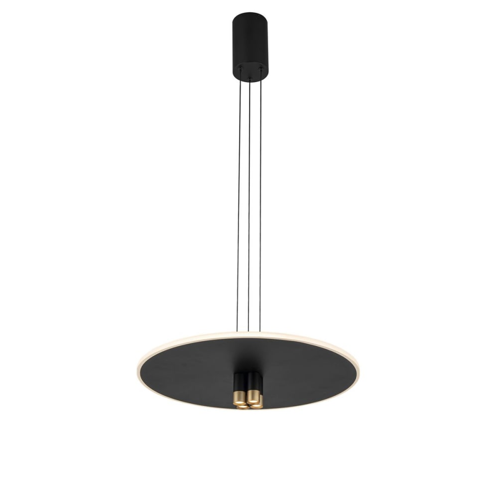 Suspension en métal noir