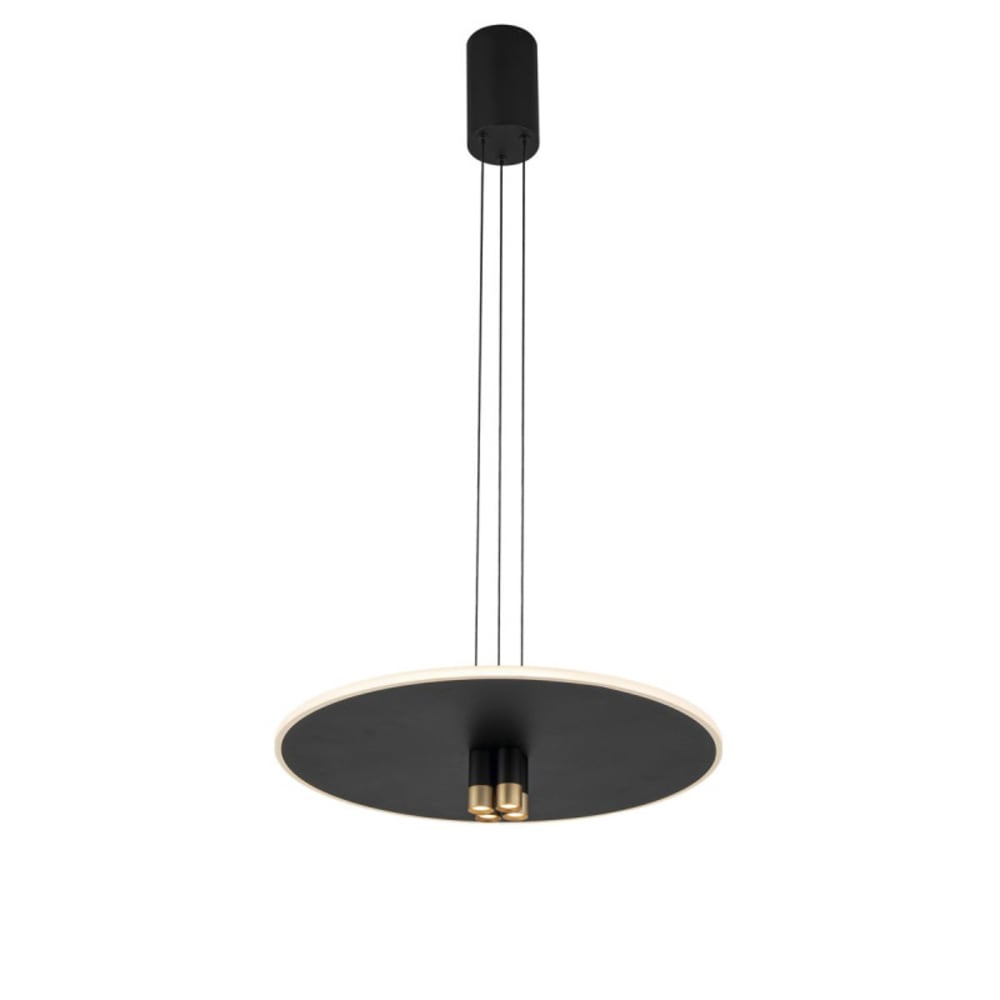 Suspension en métal noir — vue 3