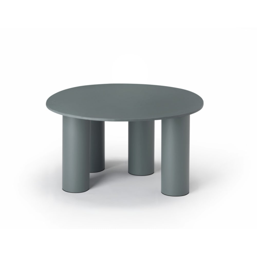 Table basse design en métal vert