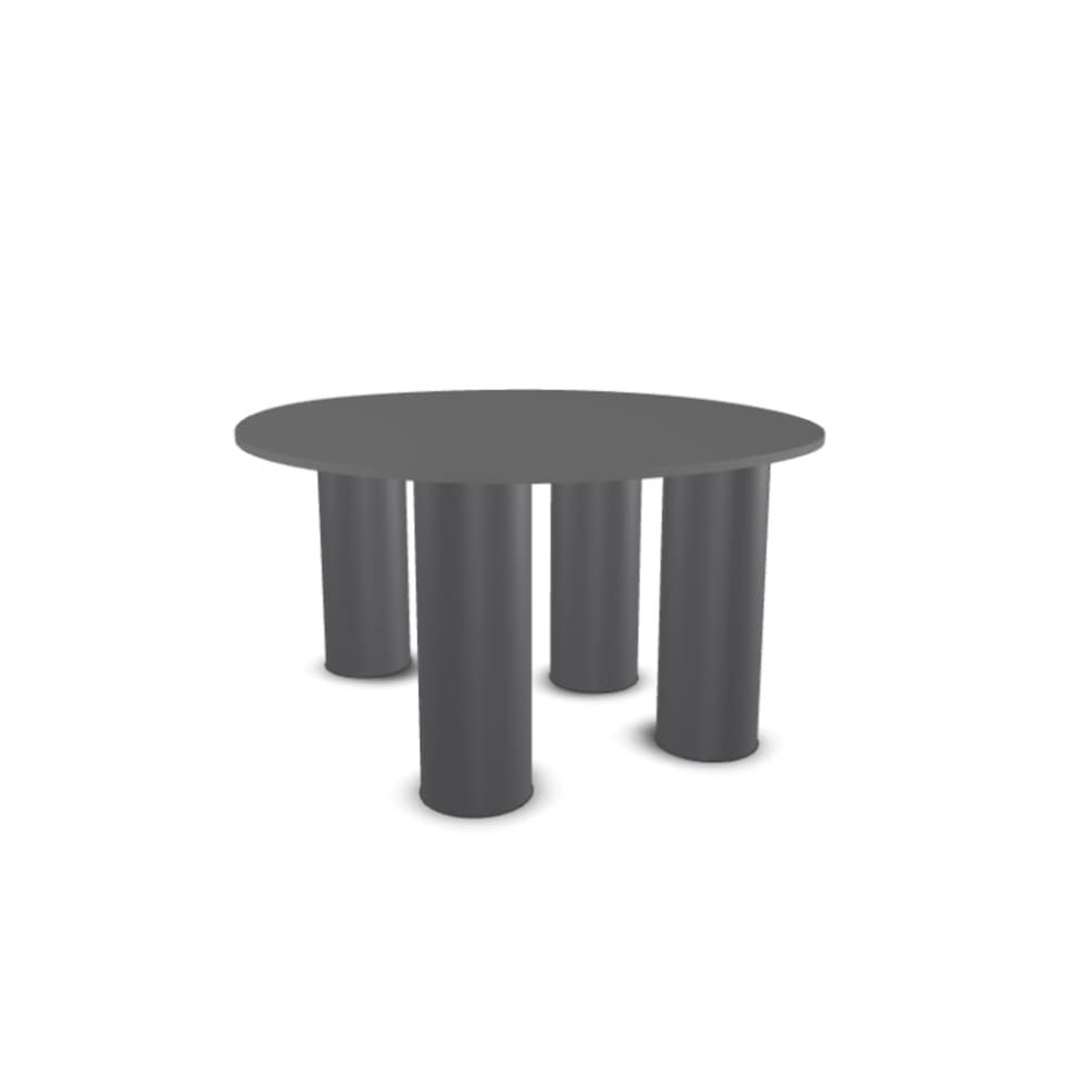 Table basse design en métal anthracite