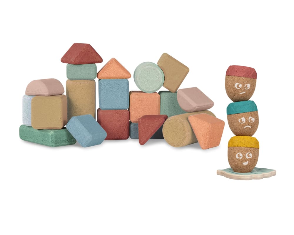 Set 1 coffret de 20 blocs de construction avec 1 set des Émotions