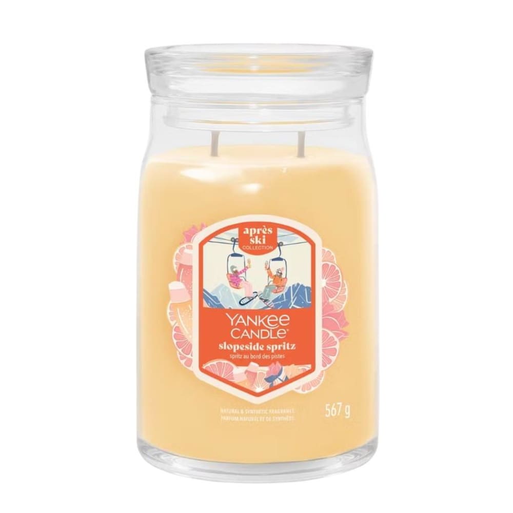 Grande bougie spritz - verre