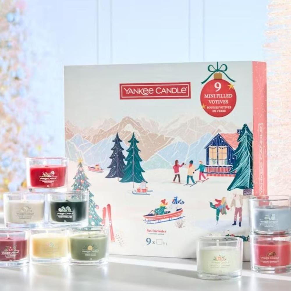 Coffret cadeau livre 9 mini bougies multicolore en cire - Maisons du Monde