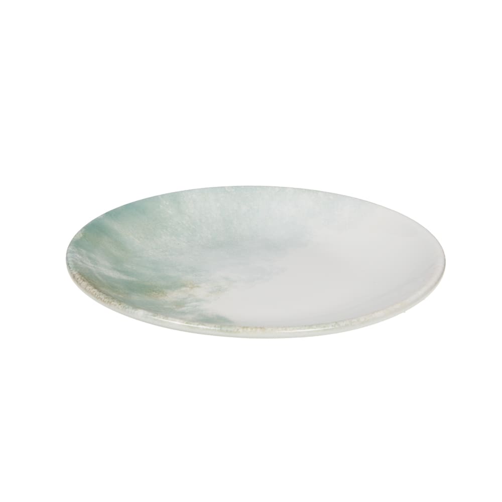 Lot de 6 assiettes cocktail islande 15 cm bleues en grès - Maisons du Monde
