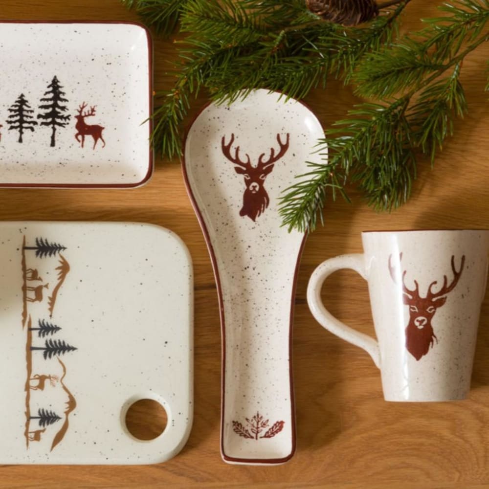 Lot de 6 mugs    beiges en céramique - Maisons du Monde