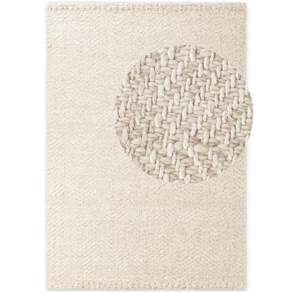Tapis de laine fait main